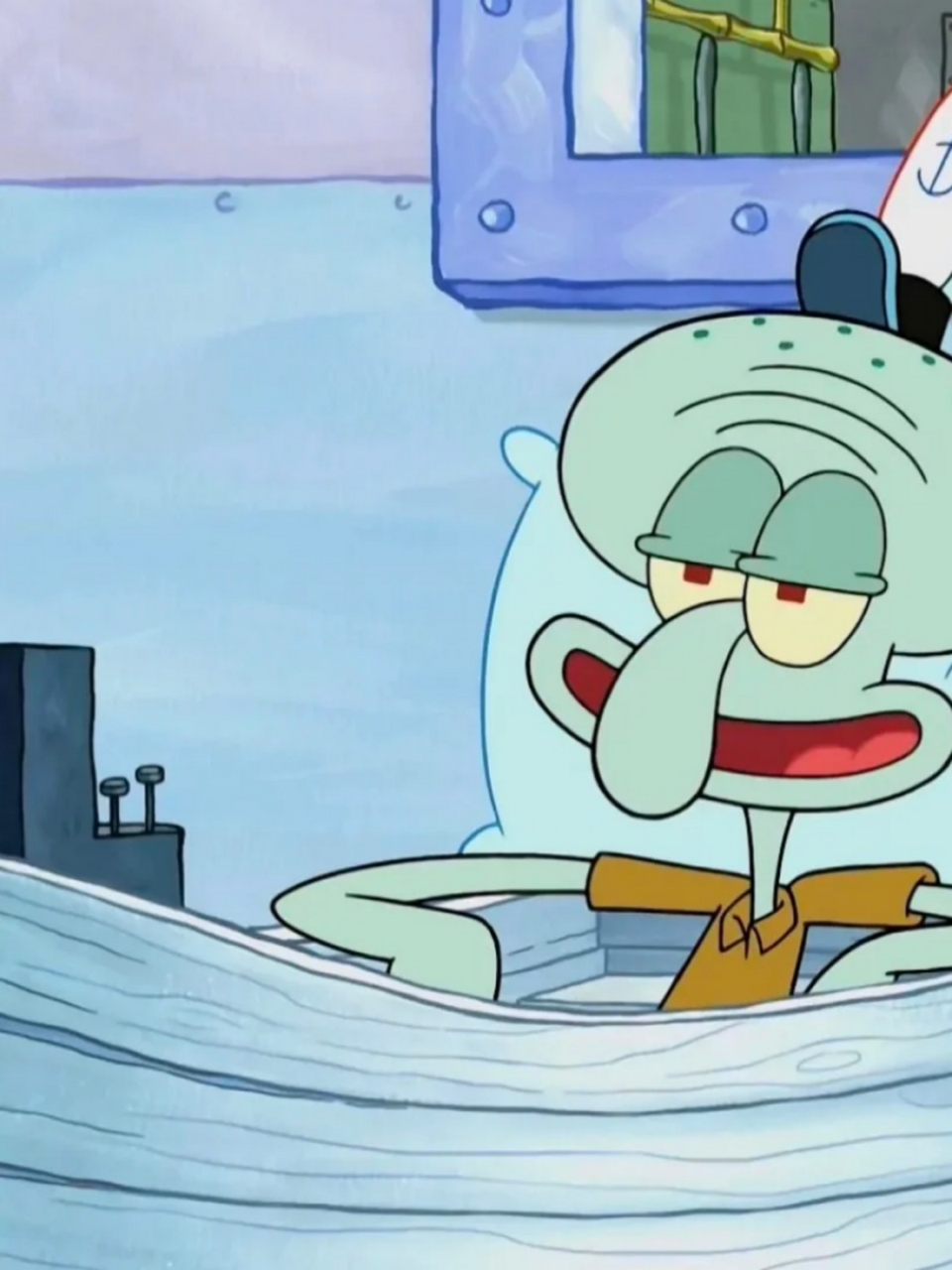 章鱼哥卡通图片 章鱼哥🐙,是《海绵宝宝》中的经典角色,一个爱吹