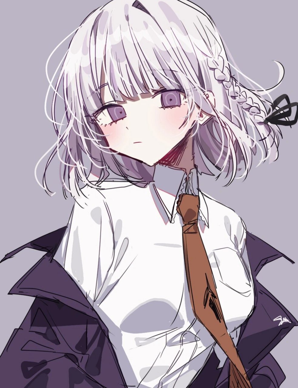 七海千秋 嘶不好意思刚认错画师了(磕头) 画师是갓댐(3j_dangan)