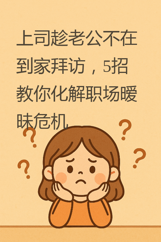 1. 保持冷静,别自乱阵脚 遇到这种情