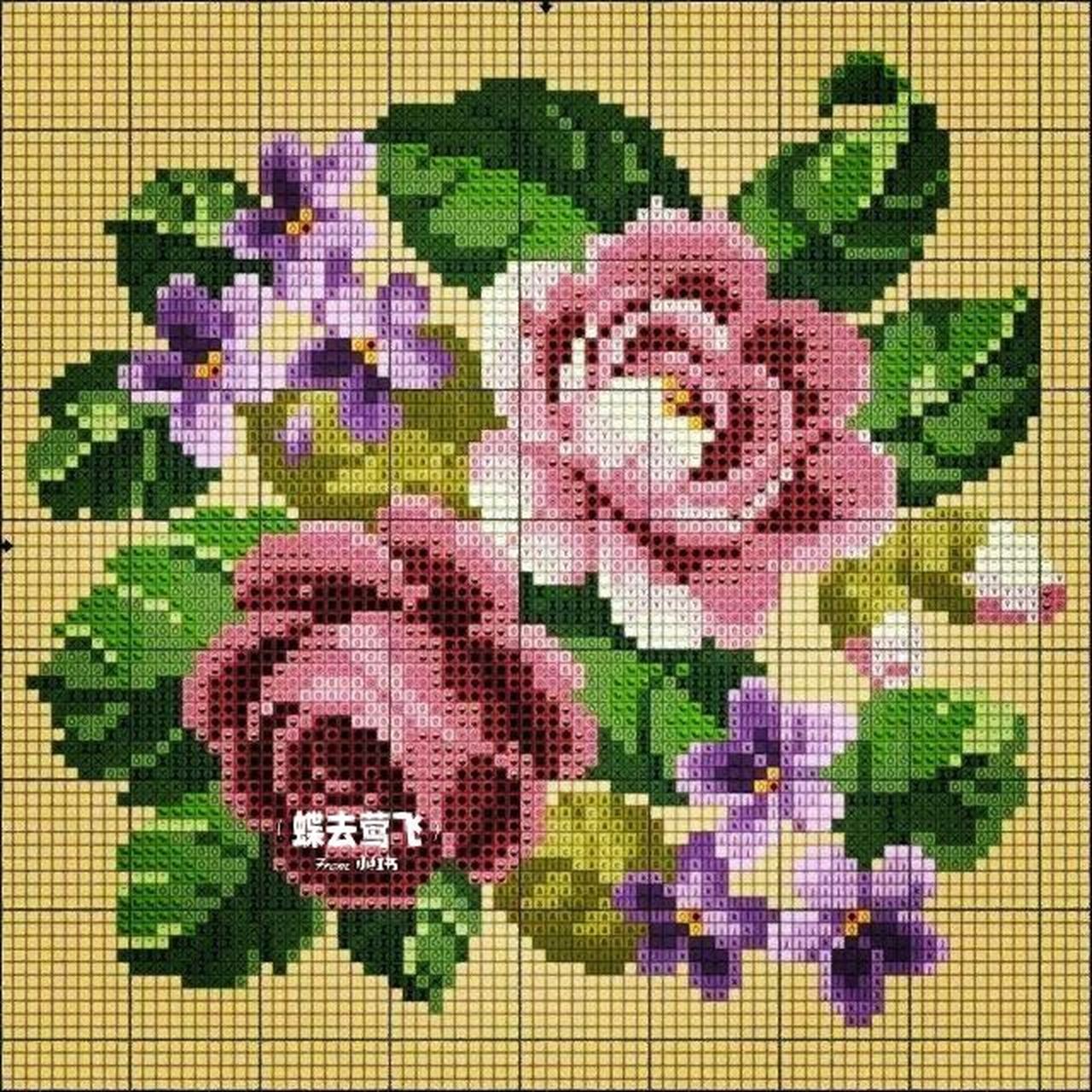 刺绣# #手工刺绣# #格子画# #十字绣##十字绣爱好者# #十字绣图纸