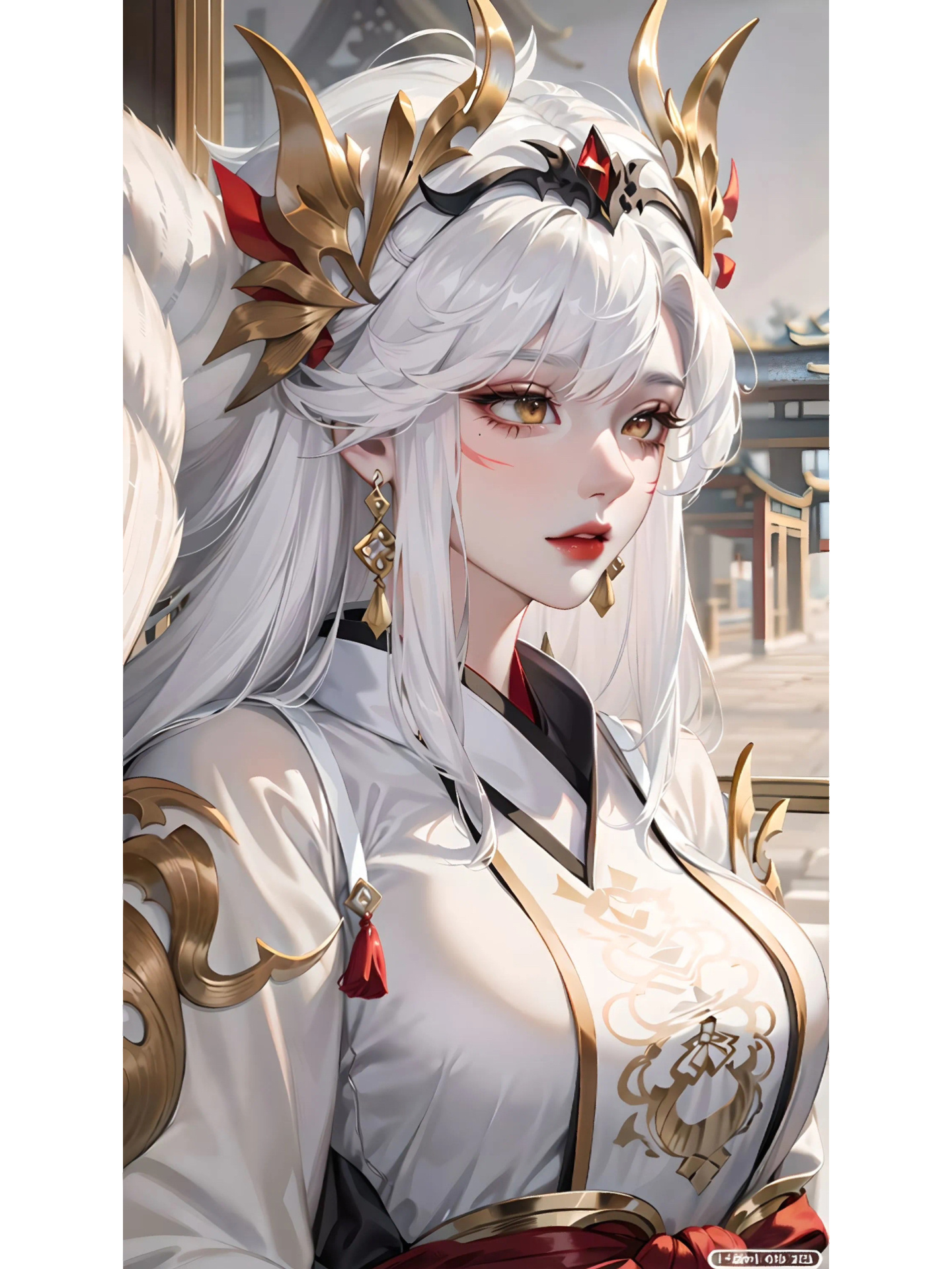 中国古代四大神兽拟人之白虎