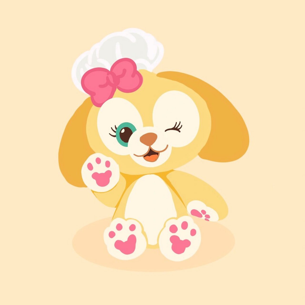 今日ip分享:可琦安(cookieann)是迪士尼原创玩偶角色,是一只热爱醋鼢