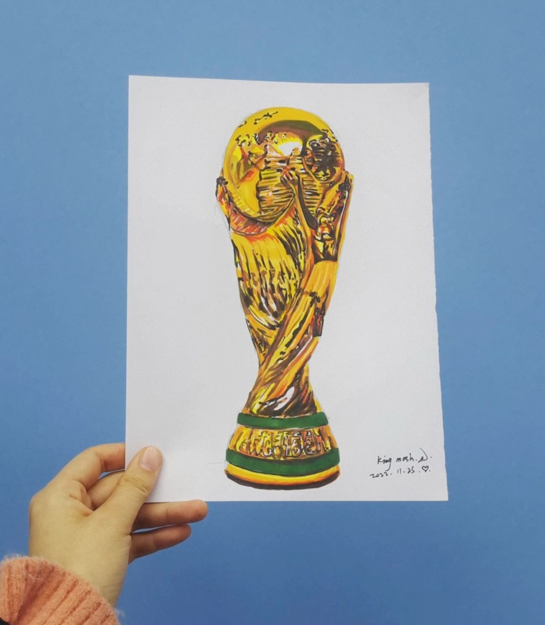 世界杯画法图片