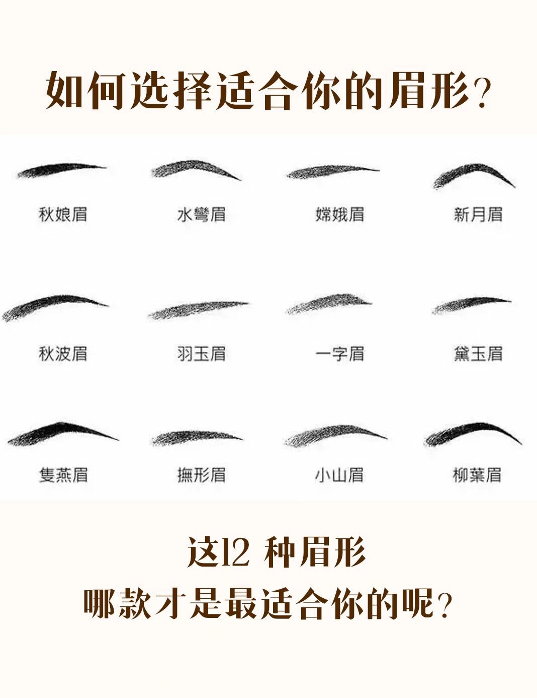 野生眉的特点就是毛流分明,边缘柔和,看起来不生硬,给人