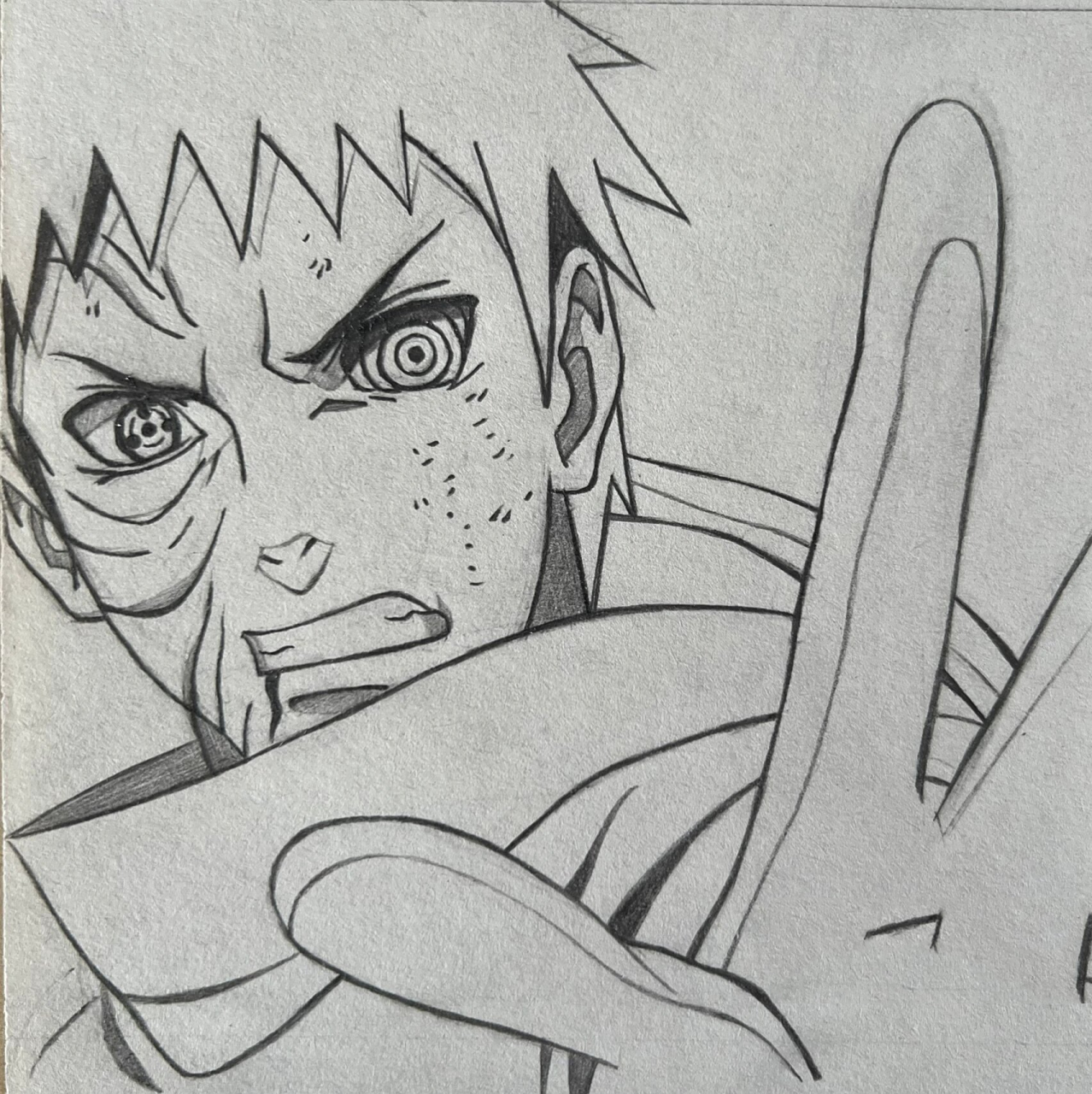 火影|带土手绘|如果深情有另一个名就叫带土 吧