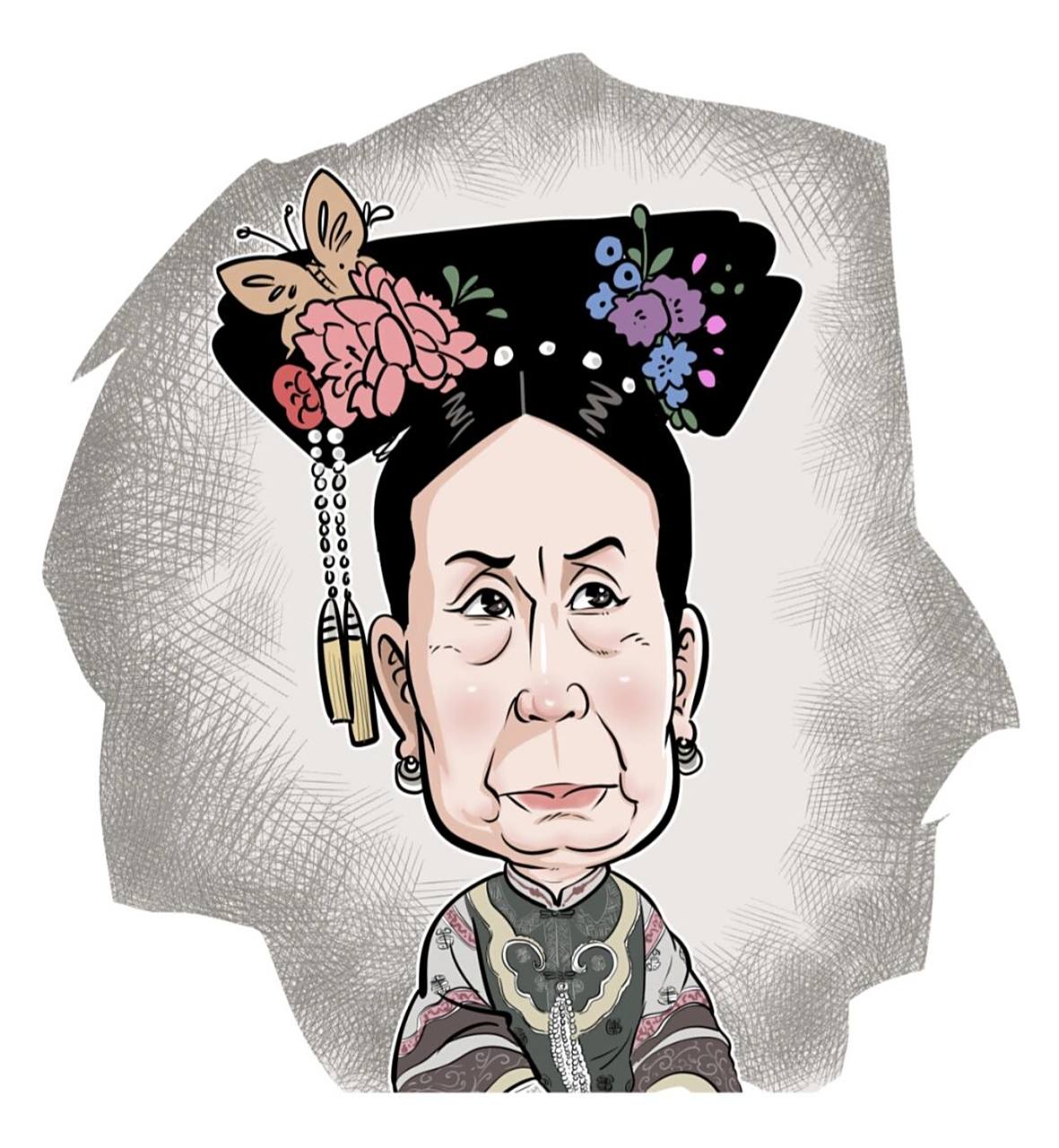 画个败家老娘们儿~ #小4漫画# #原创漫画