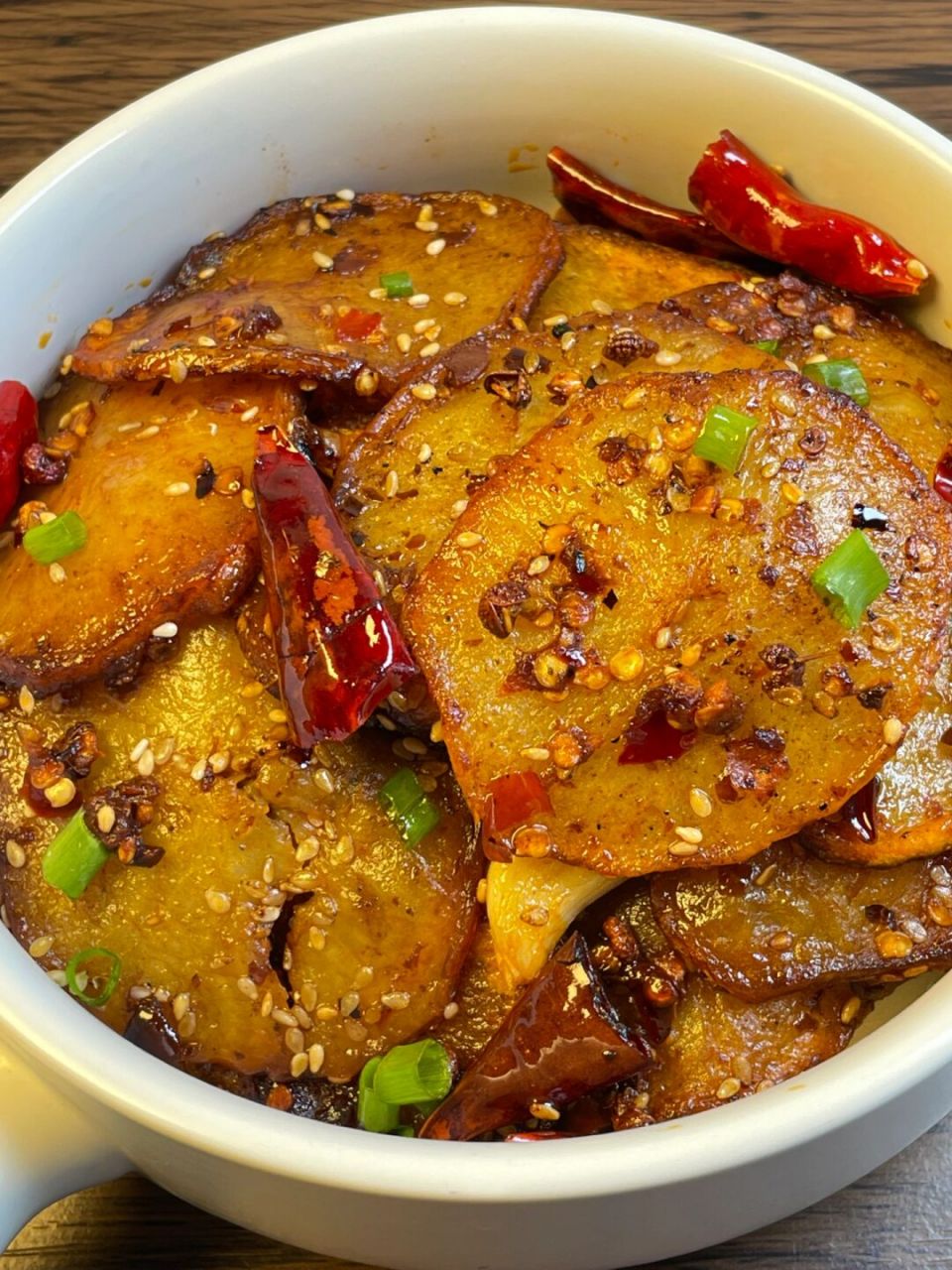 热气腾腾的三餐# #笔记灵感# #土豆的吃法# #干锅土豆片