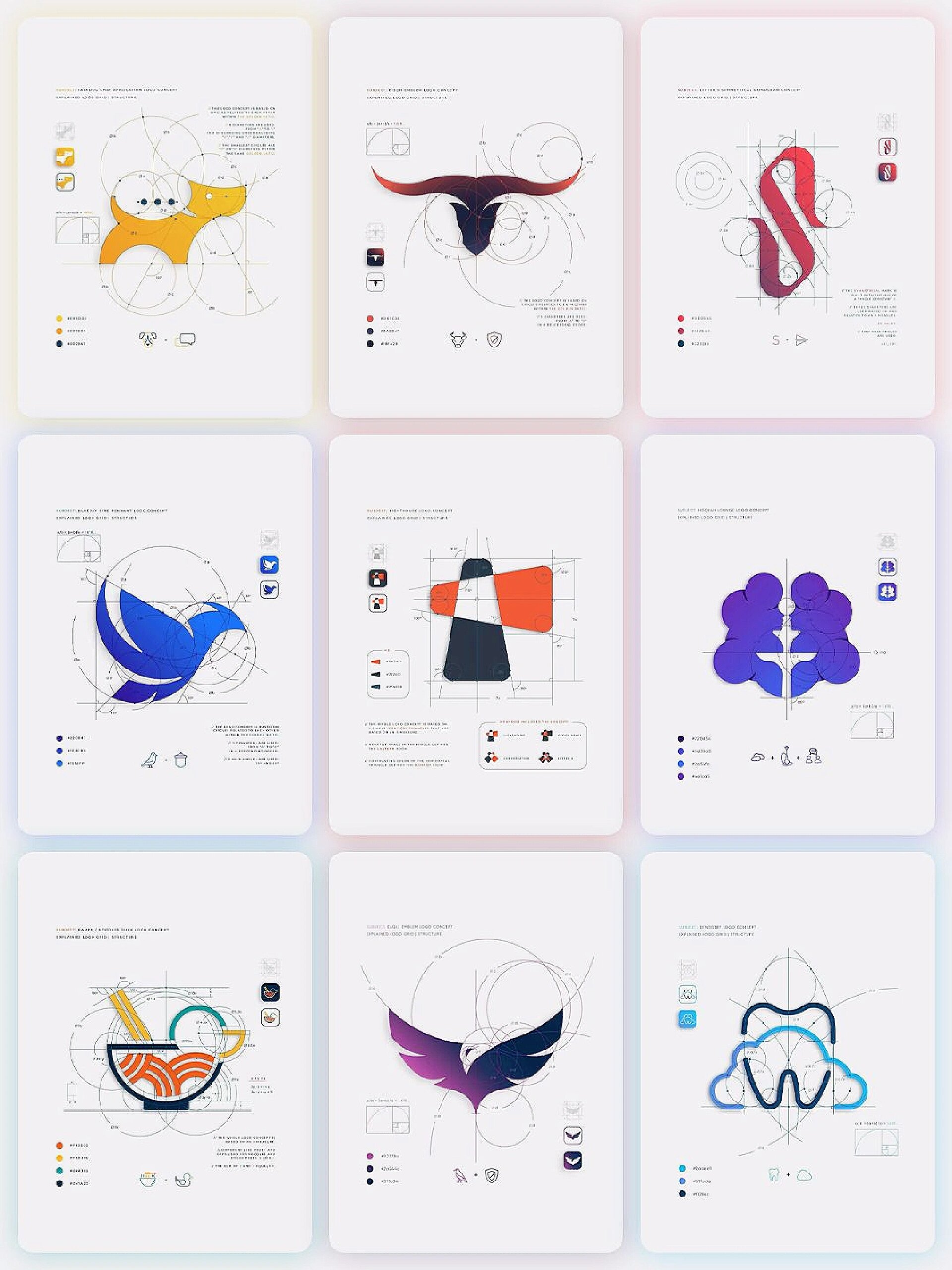 一个 logo品牌标志如何标准制图