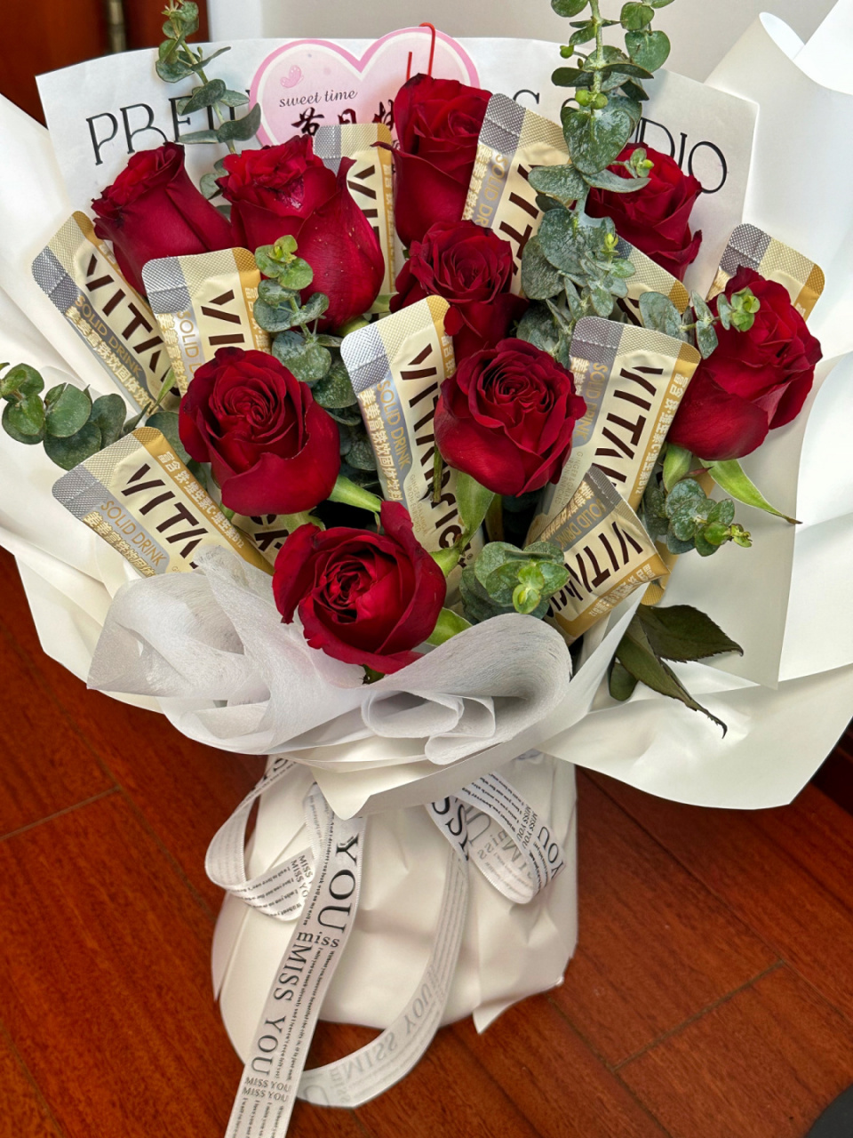 今天下午收到了情人节礼物!