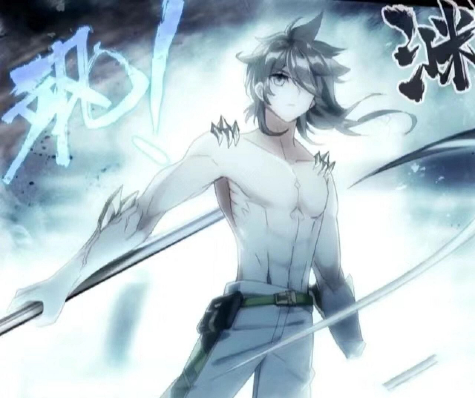 唐轩宇腹肌照来了