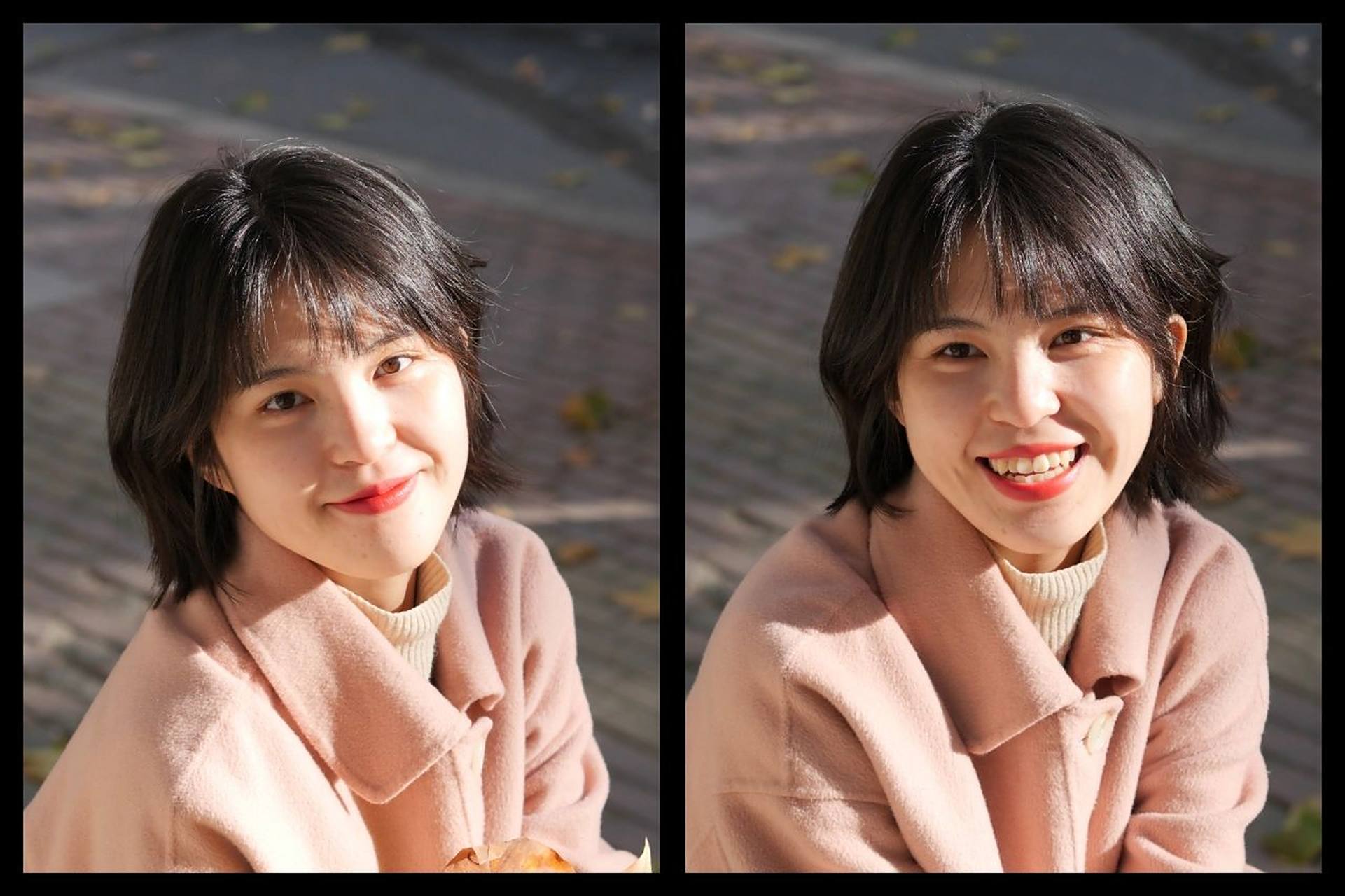 今天又双叒叕剪短发了 拼图app:稿定设计 不会压缩画质太厉害,很有