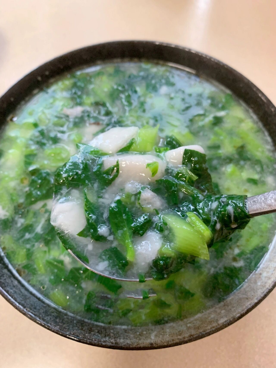 02青菜芋头汤,减脂期也可以拥有的美味 夏日炎炎,胃口不佳,来上一碗