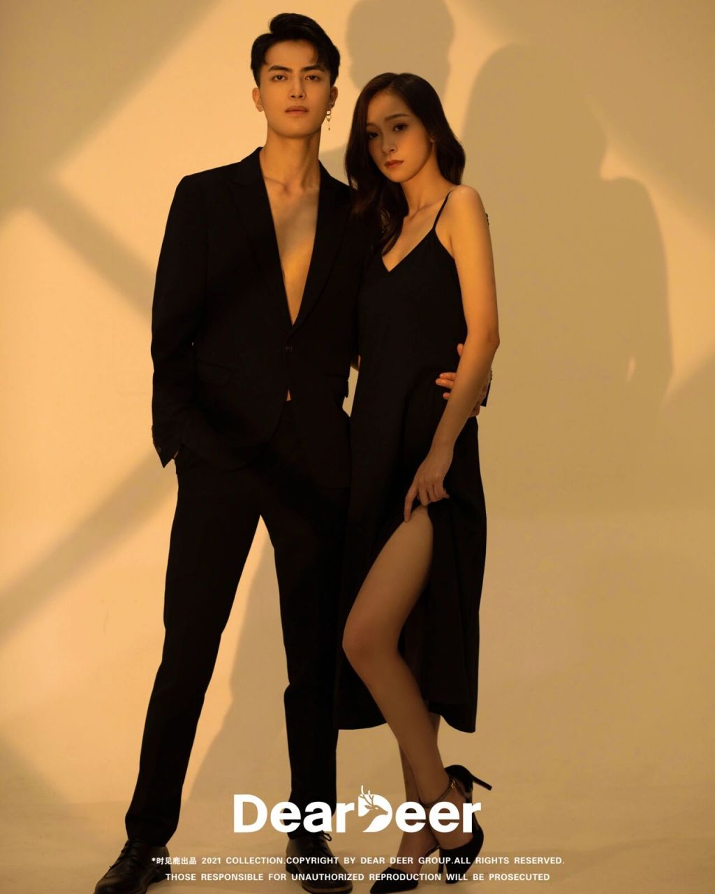 95"纯欲风"光影情侣写真,是现在很多小情侣必选的拍摄风格 - 牌黄