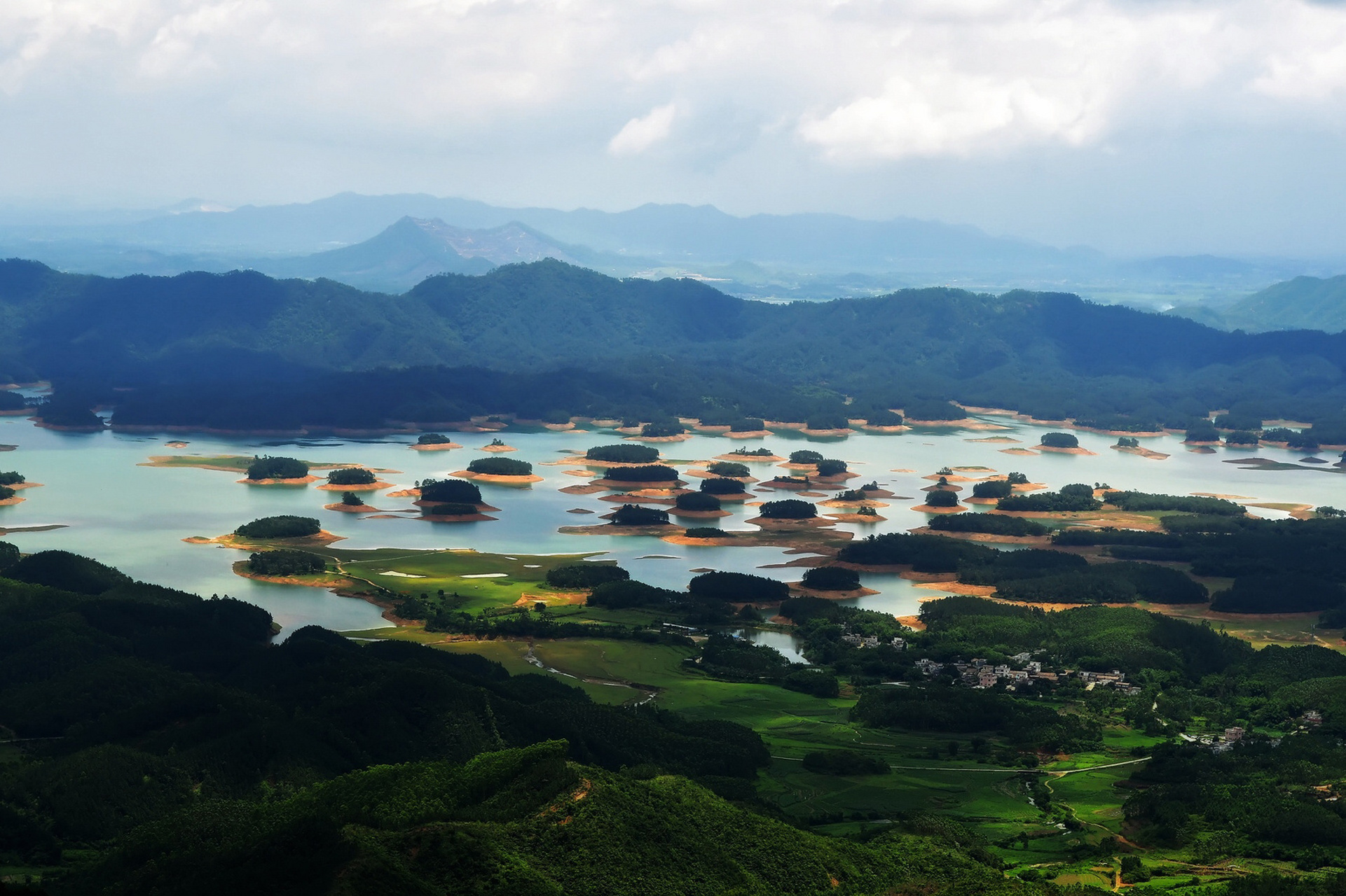 91大隆洞水库——广东江门台山市端芬镇西部大隆洞河上游,库区中