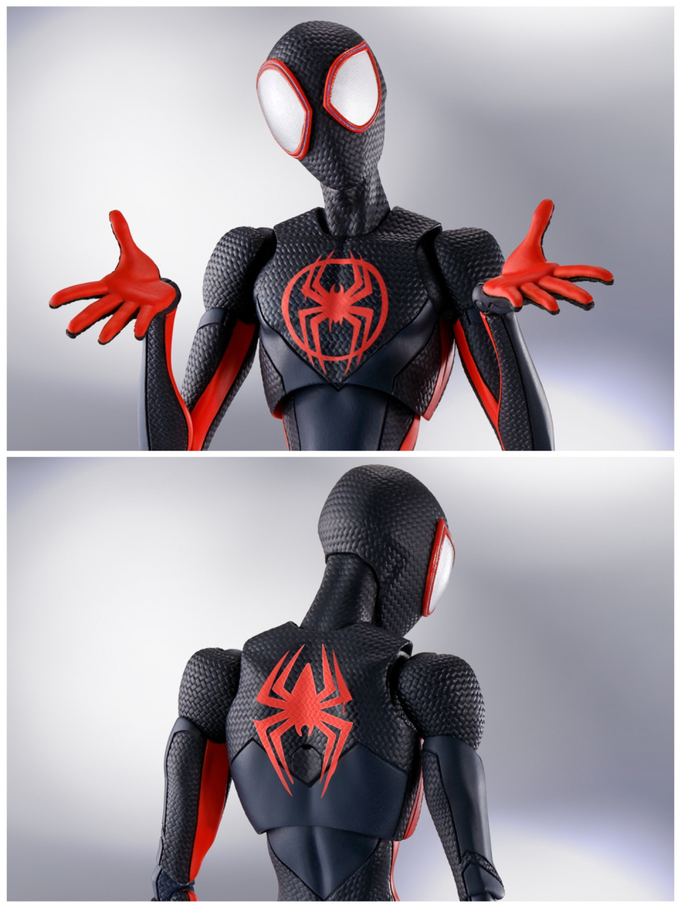 万代shf蜘蛛侠迈尔斯·莫拉莱斯 公布 造型来自于漫威《蜘蛛侠:平行
