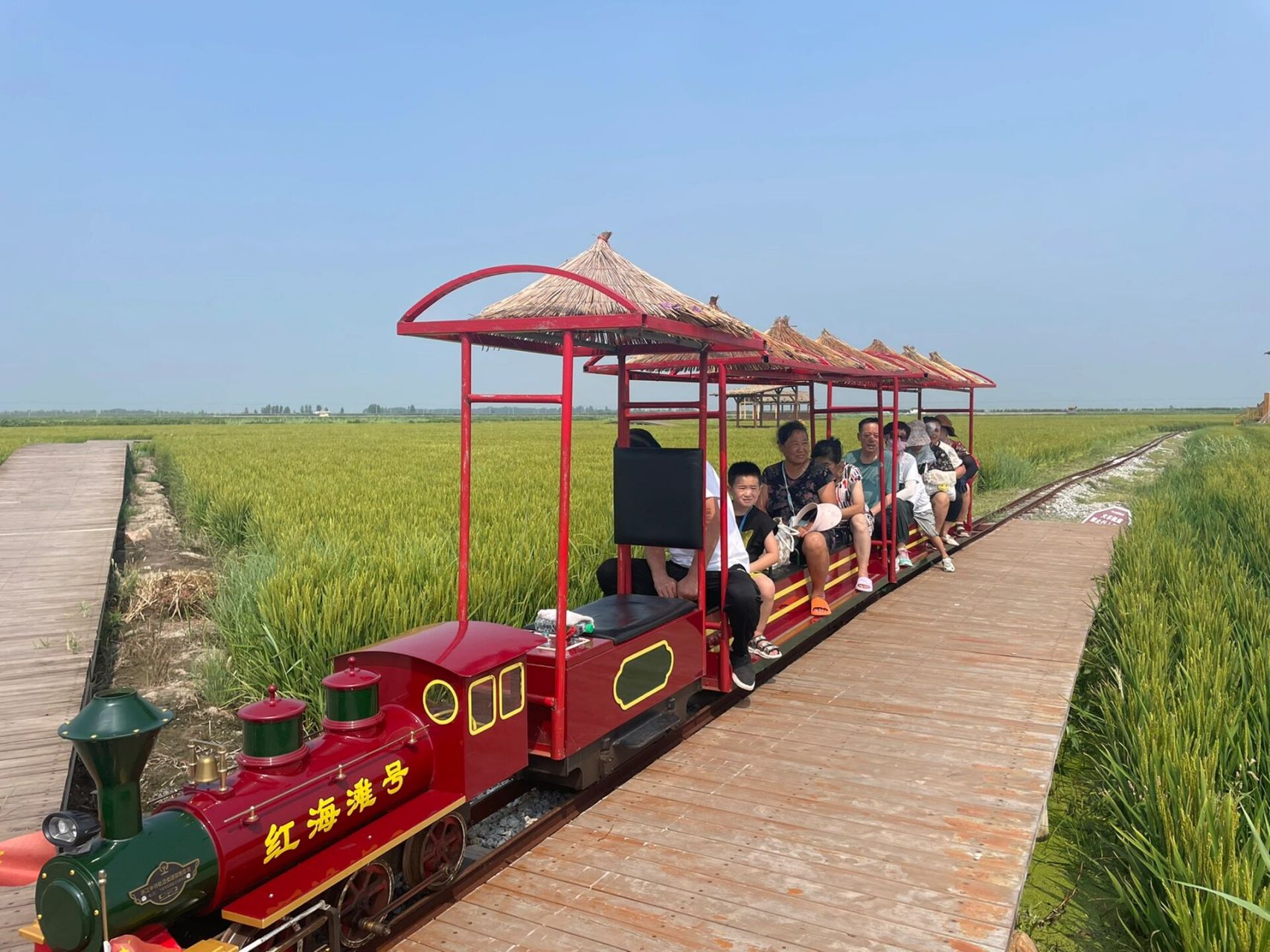 盘锦红海滩红了,本月免门票参观 5a景区盘锦红海滩湿地本月免门票