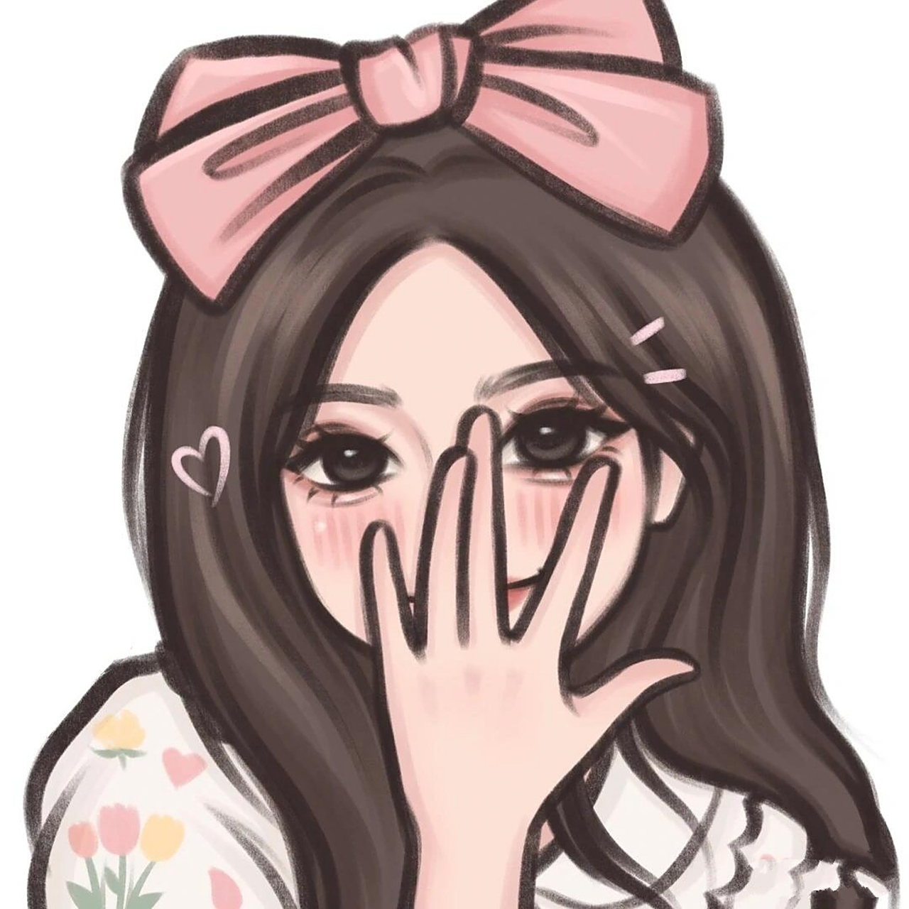 赵露思绘画可爱头像