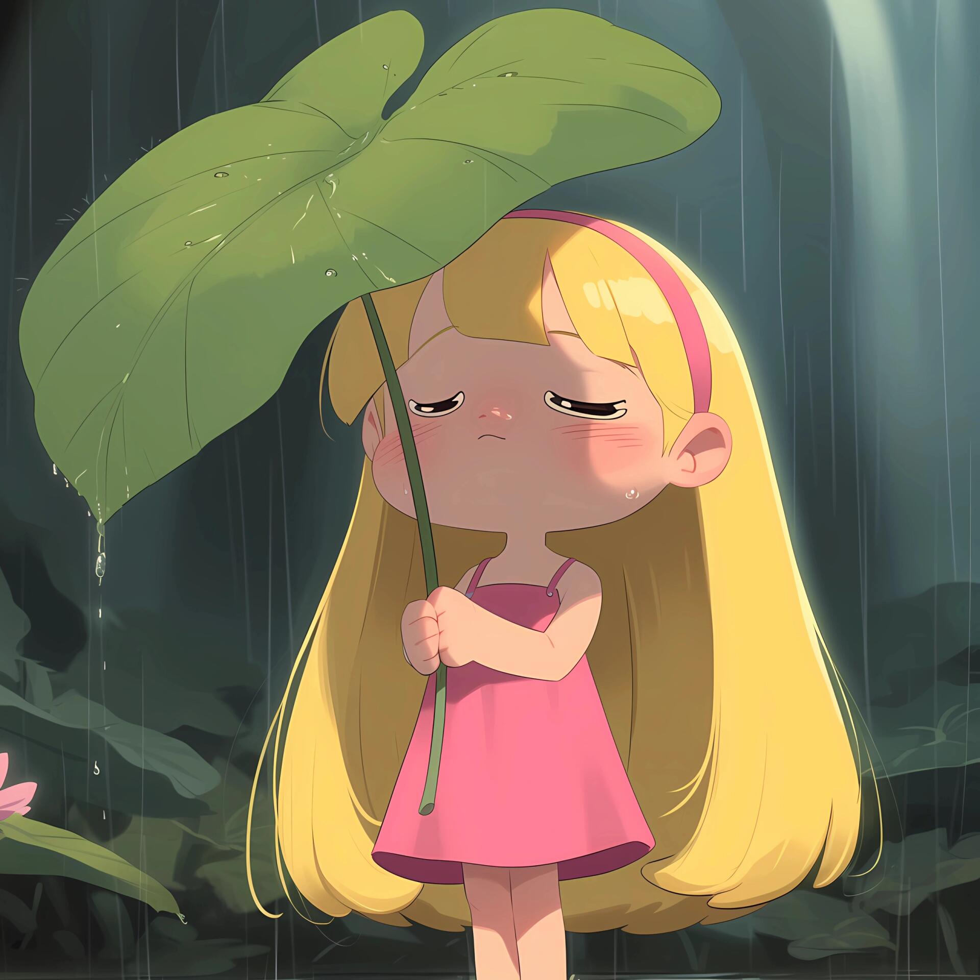 可爱鬼女生头像|大头大头,下雨不愁