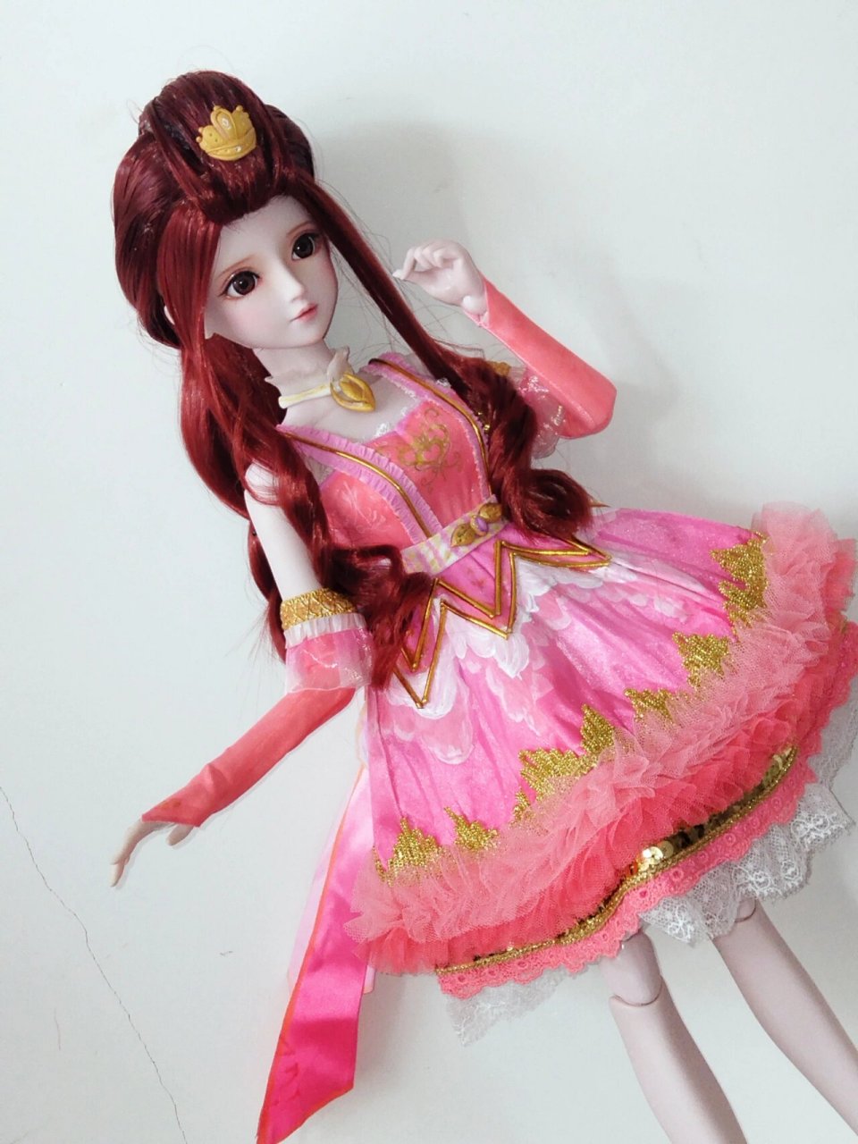 叶罗丽娃娃,茉莉改妆娃娃,加衣服改造