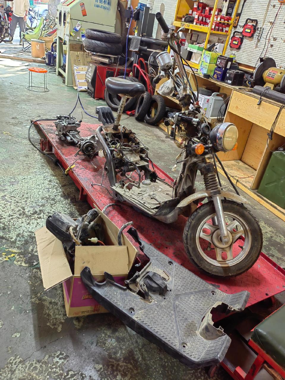 翻新一台老车,本田小恐龙摩托车改装 性价比高的摩托车推荐