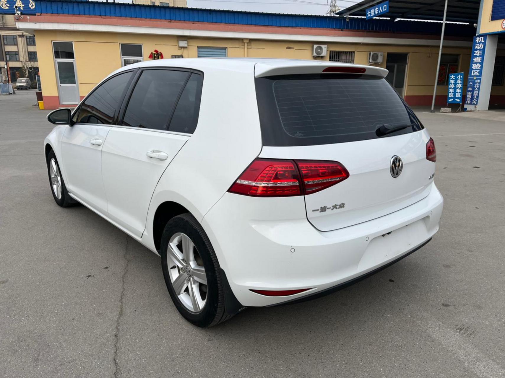 2014年上牌的七代高尔夫,1.