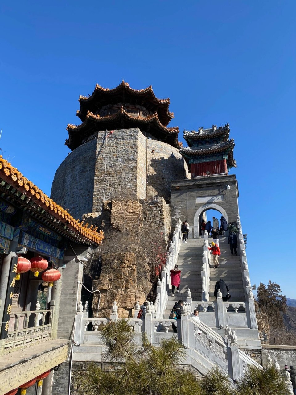 丫髻山旅游风景区图片