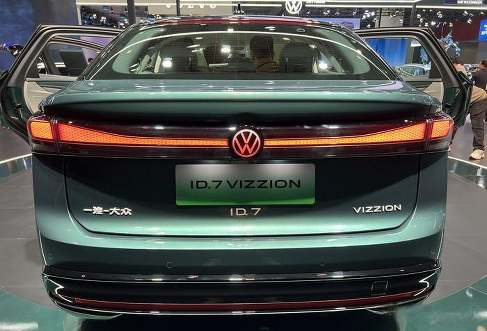 一汽-大众id.7 vizzion正式开展预售,首发版预售价23.