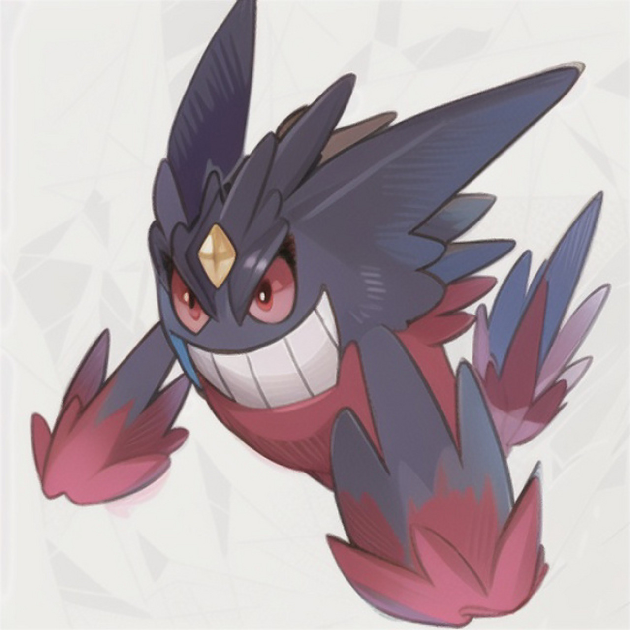 ai绘制宝可梦(12)—mega耿鬼