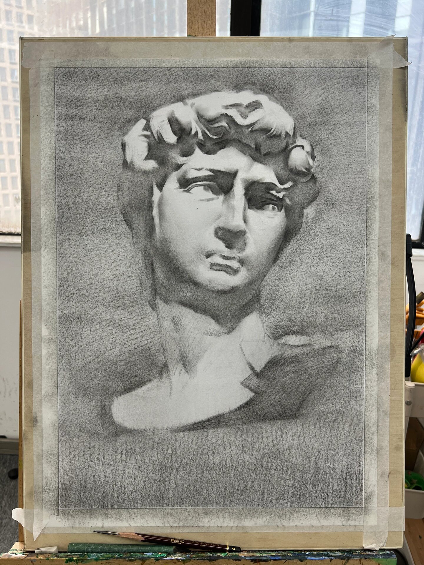 浅画一张大卫/含步骤图