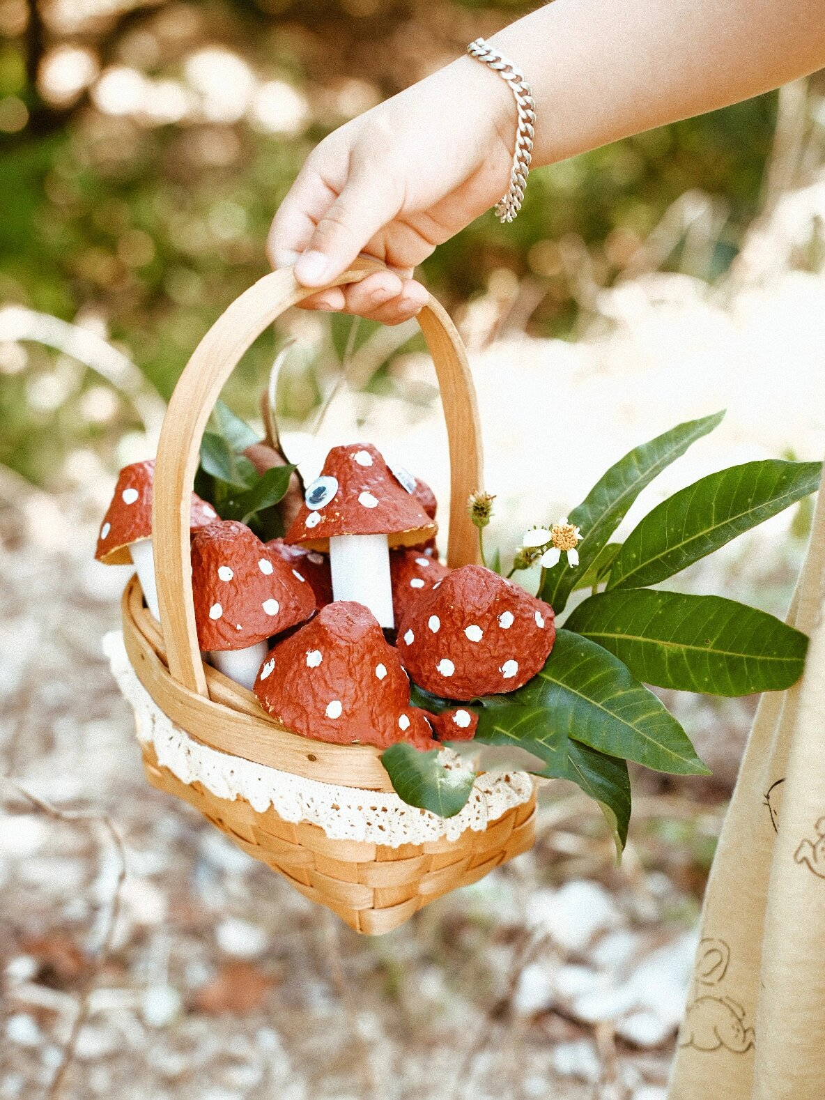 环创手工蘑菇|鸡蛋托竟然可以这样玩