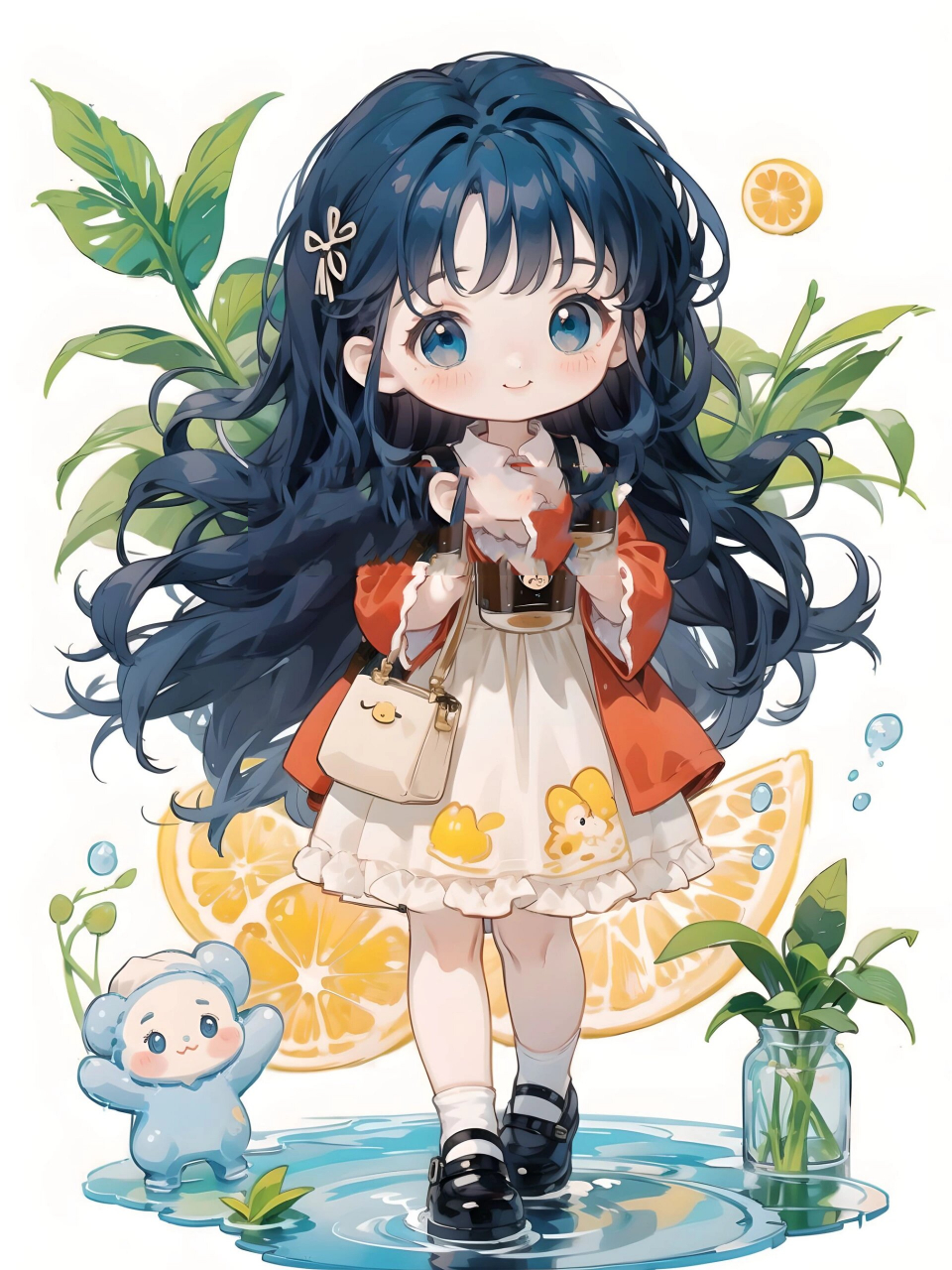 q版可爱卡通女孩 q版可爱卡通女孩