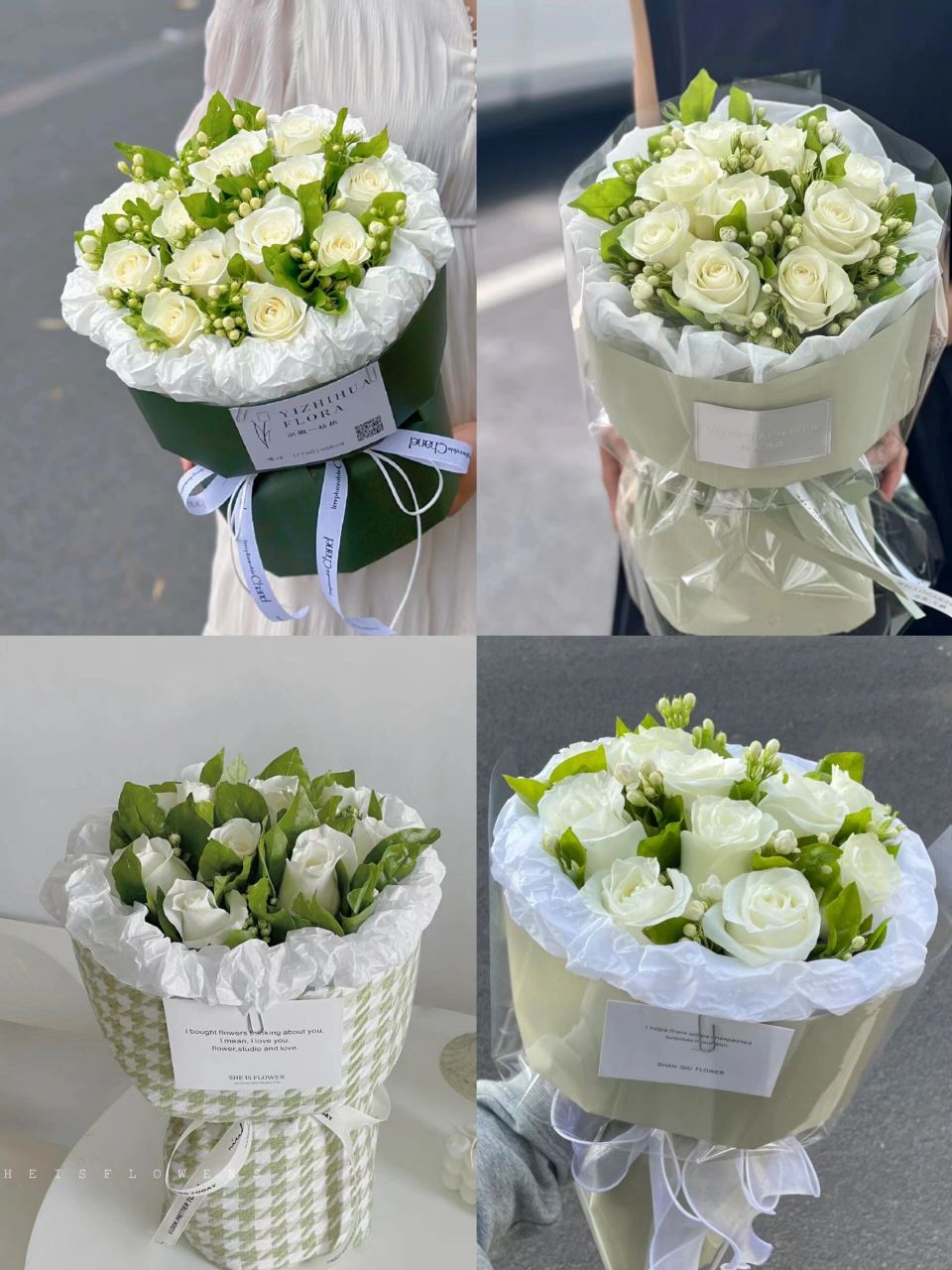 20款适合送男友的茉莉花束 予君茉莉,与君莫离.