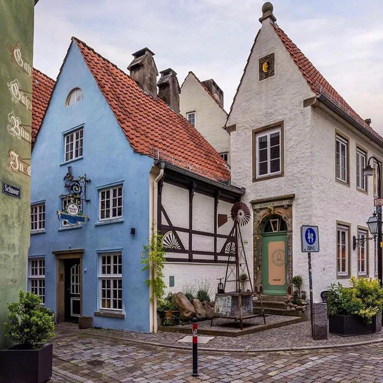 散落在德国各个地方的可爱小房子92#建筑# #旅行摄影#   (via.ins.