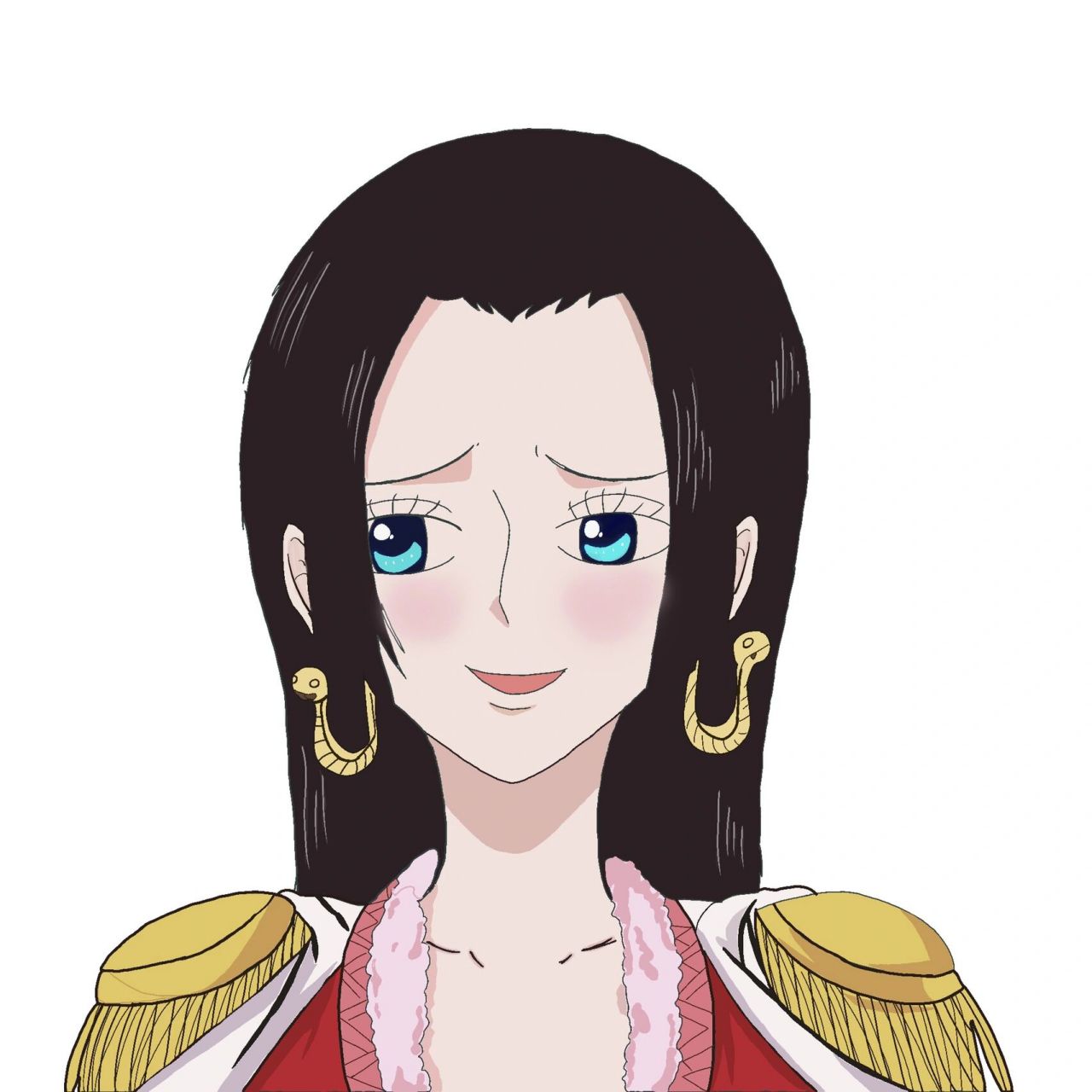 海贼王 情侣头像 路飞和女帝情头来了 原图参考