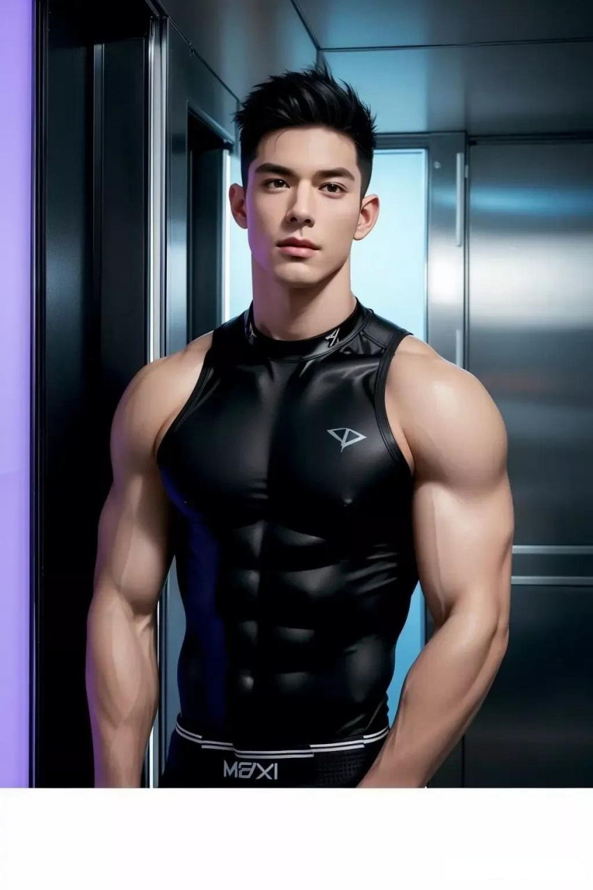 肌肉线条,展现男人的魅力.