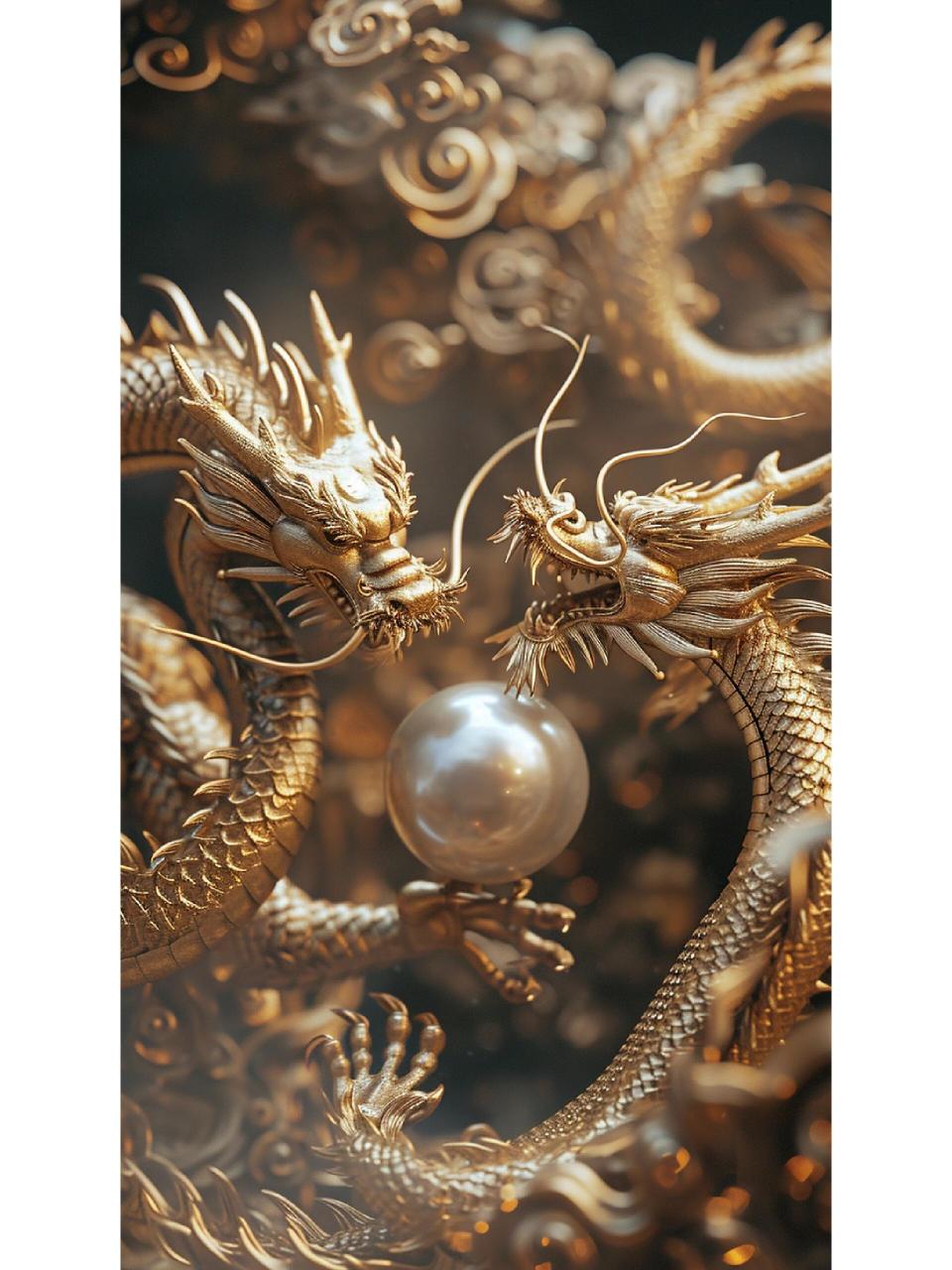 金龙戏珠,财富权力的能量(含关键词) 二龙戏珠是风水中一个常见的图案