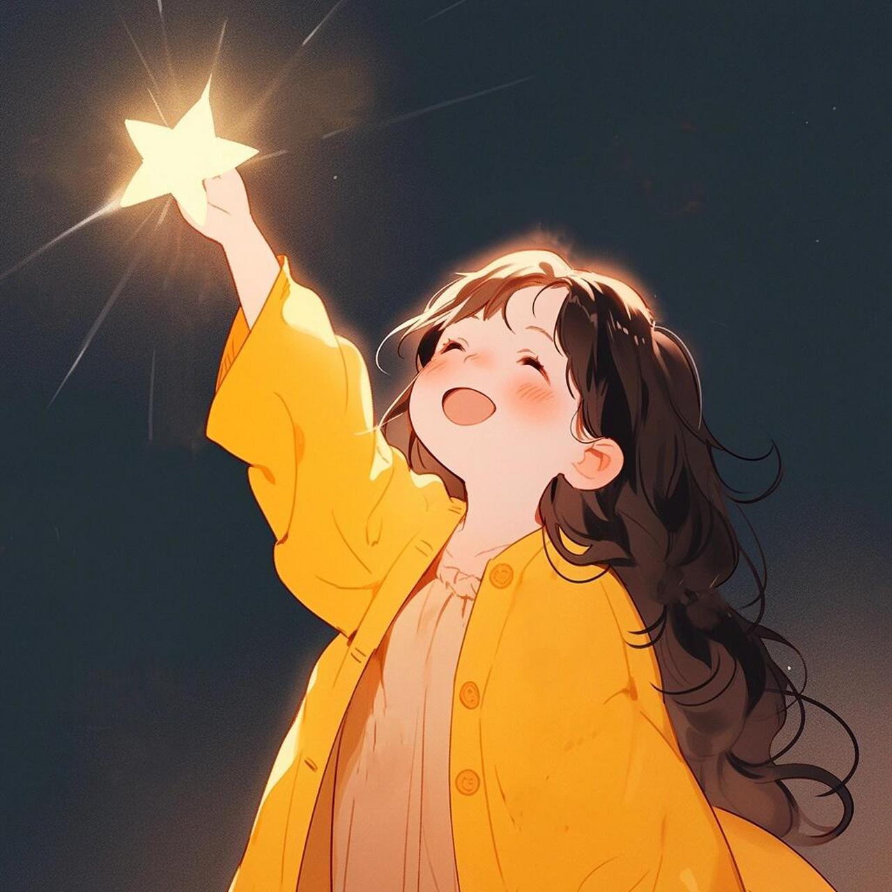 一个神奇的头像82 | 幸运星,带来好运与希望