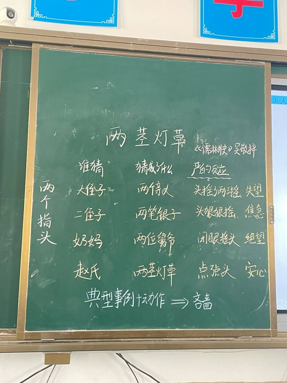 【两茎灯草】板书 #板书设计# #小学语文板书设计# #小学语文五年级