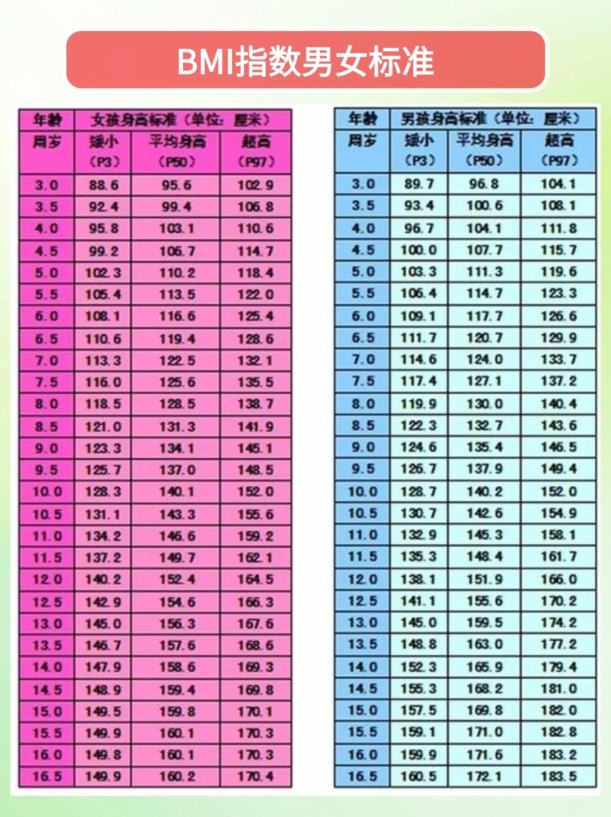 bmi计算公式图片图片