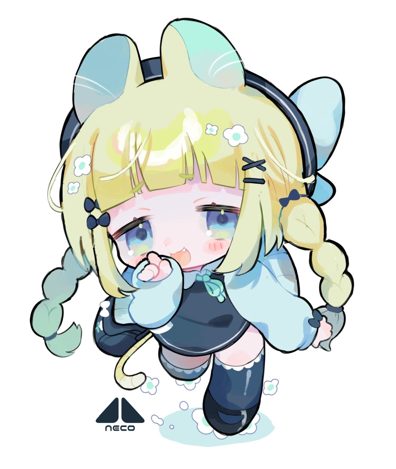 插画分享丨可爱的q版少女