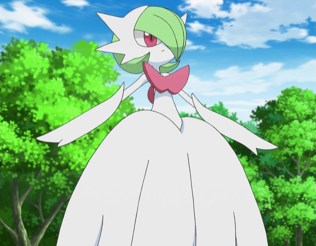 宝可梦图鉴0282:沙奈朵(mega进化) 0282:沙奈朵(mega进化) 属性:超能