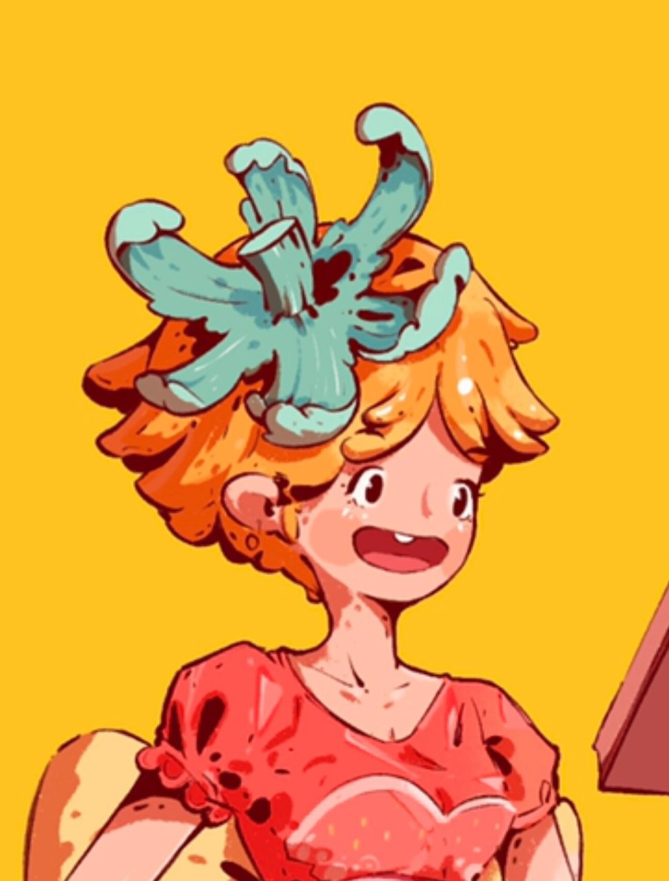 蔬菜拟人系列——西红柿呀!(每天要吃蔬菜哦!