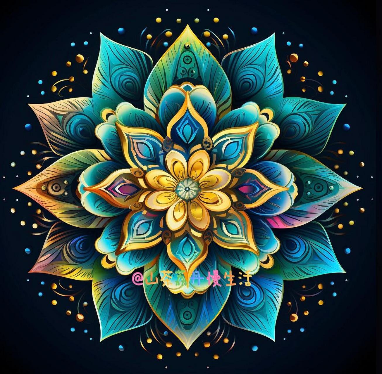 曼陀罗绘画对老年人有着多方面的积极影响,从心理层面来看: 1,减压和