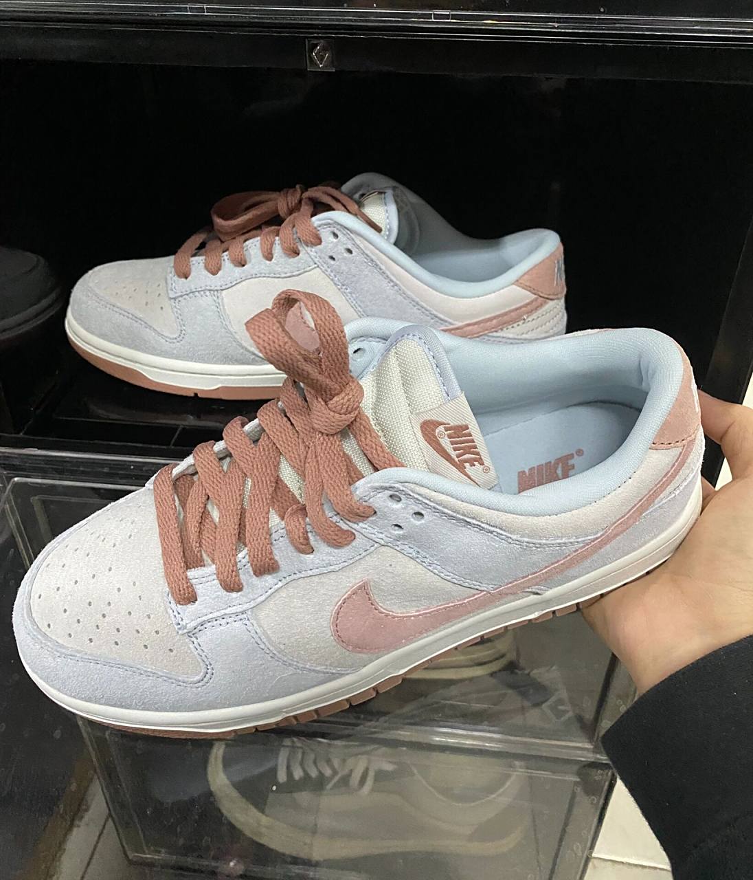 nike dunk low 化石玫瑰