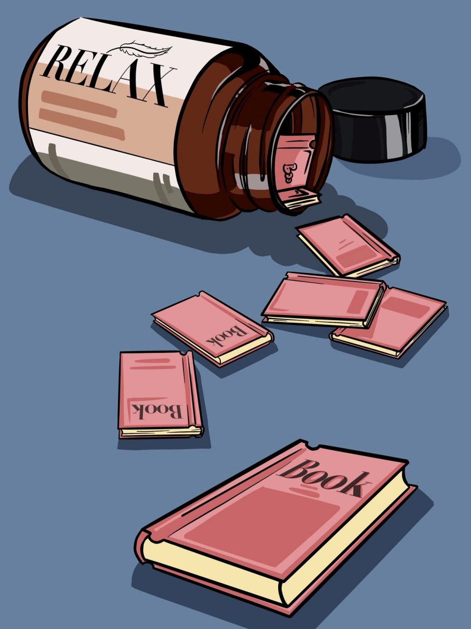 关于书的创意联想|大二|视觉传达专业 一些书本的创意联想 有借鉴一些