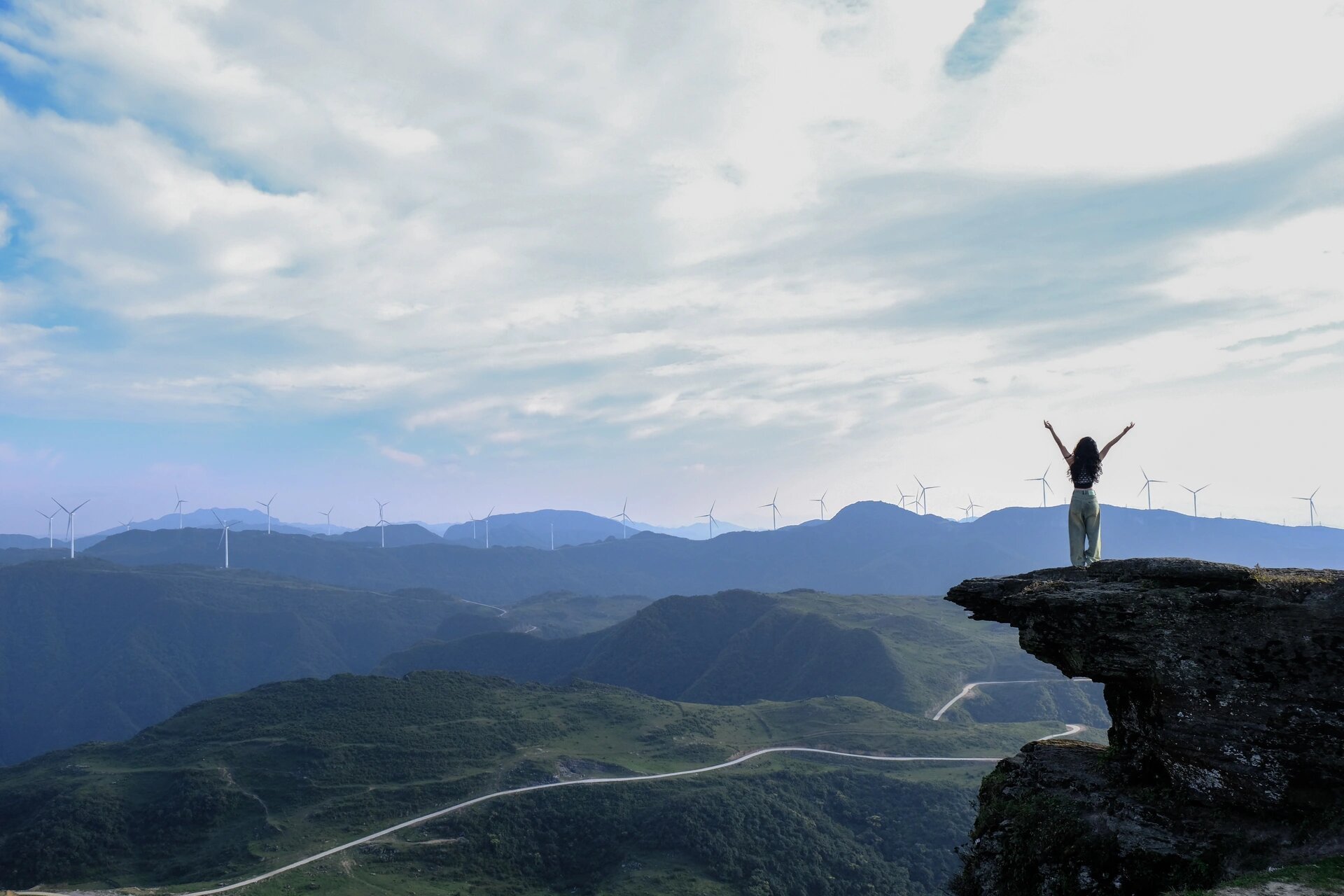 贵定·元龙山 贵阳驱车2小时到达,景色好美,9315登高望远,吹风,看