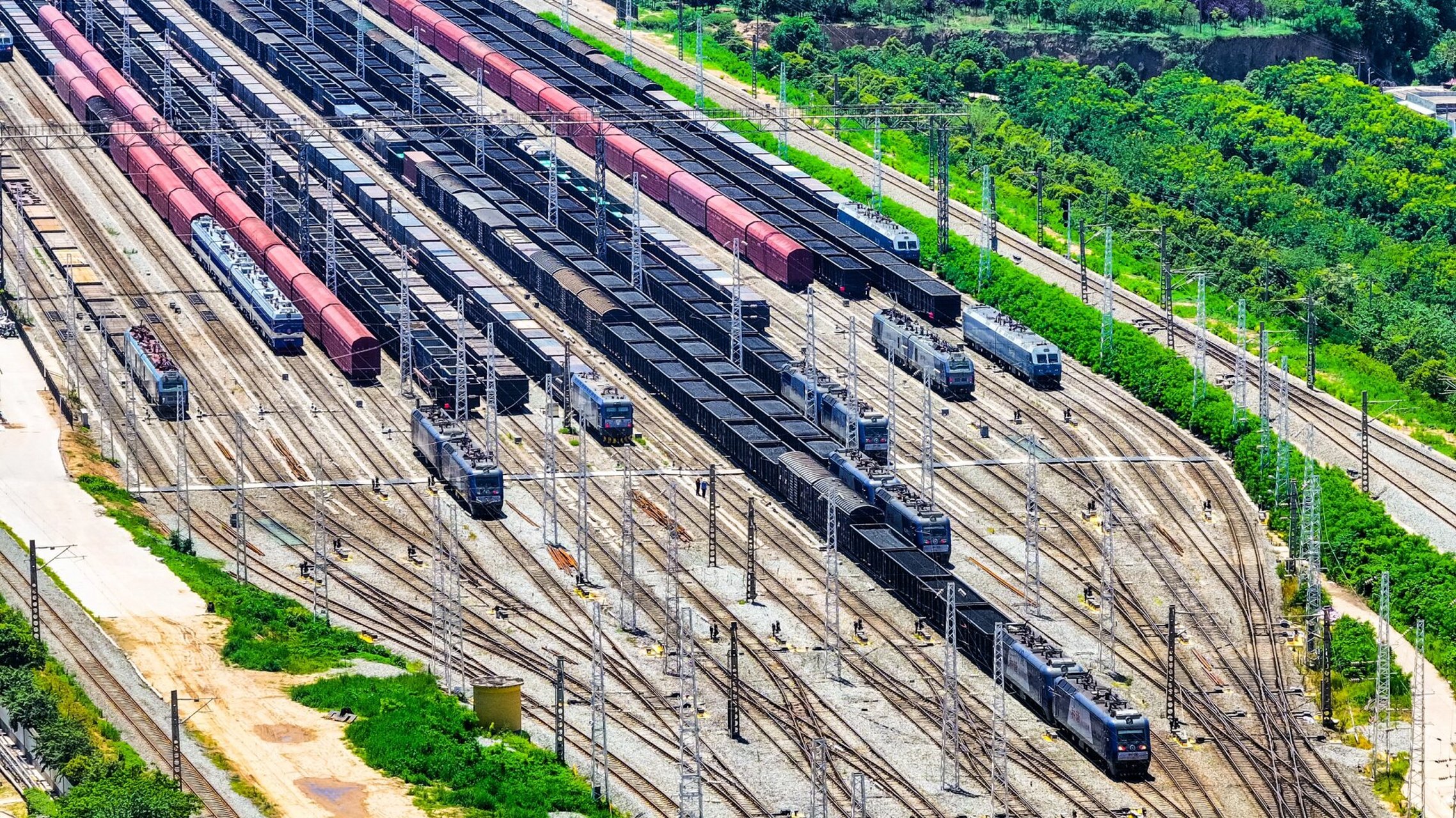 全路最大货运编组站——新丰镇站