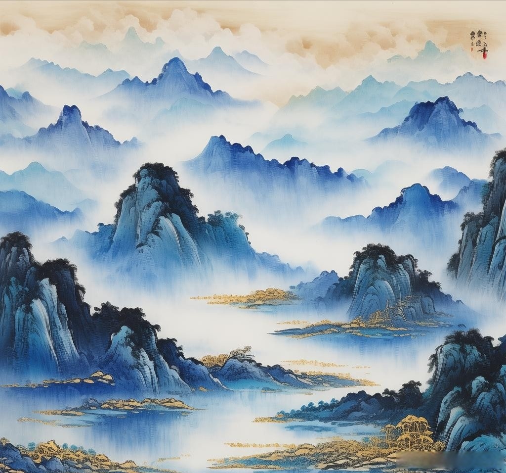 与日月相守,叠映着,流啊流,入了这碧波的湖与那