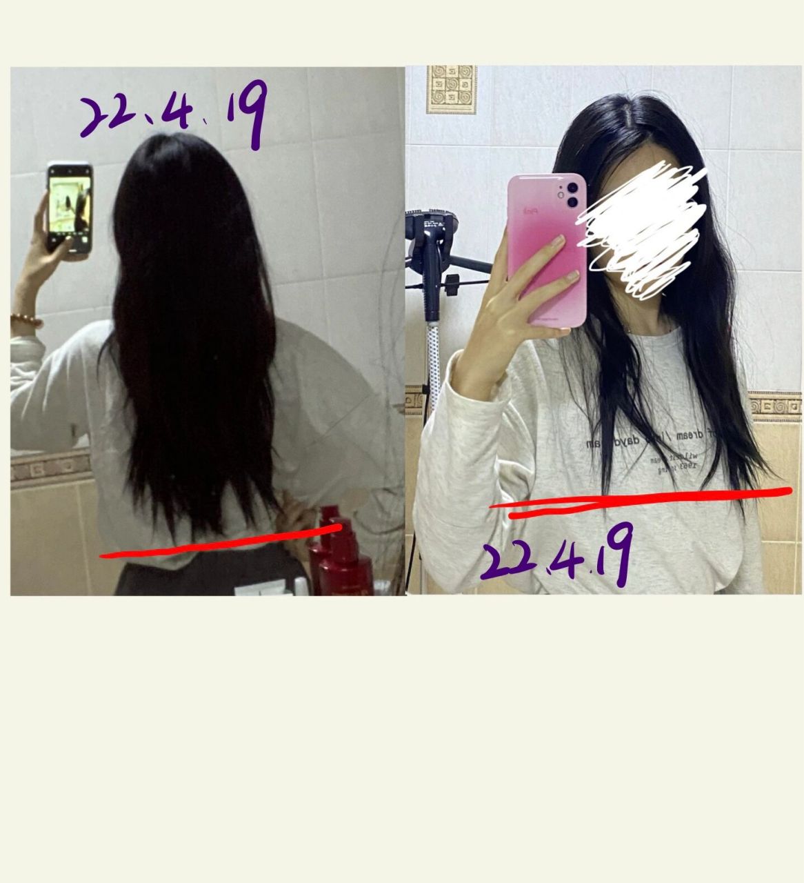 姐妹们,头发生长速度参考来啦!