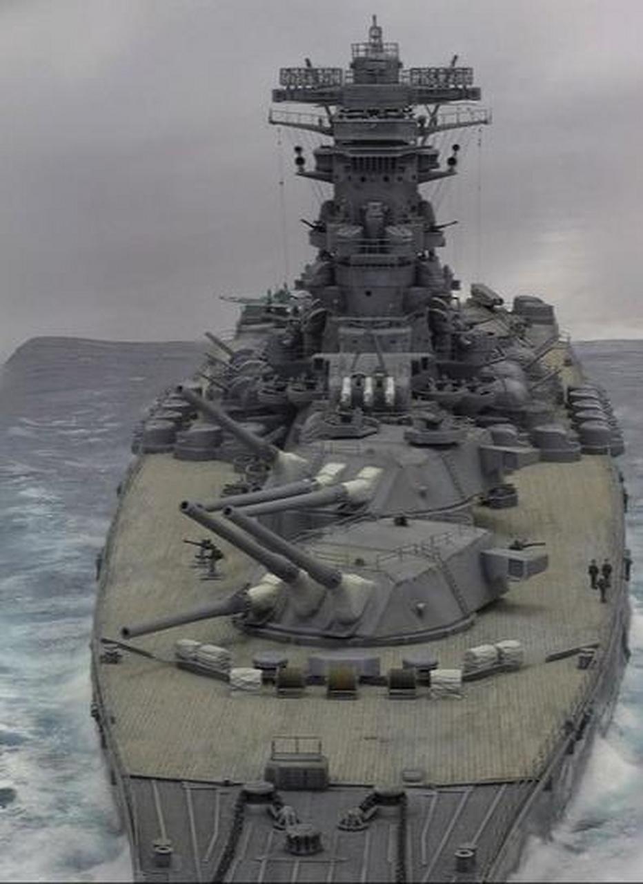 地方武装部宣传画居然出现大和号战列舰和武藏号战列舰  方松街道人民